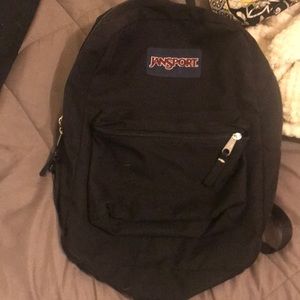 Black jansport backpack